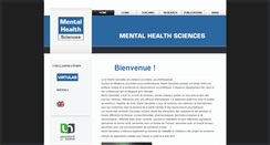 Desktop Screenshot of mentalhealthsciences.com